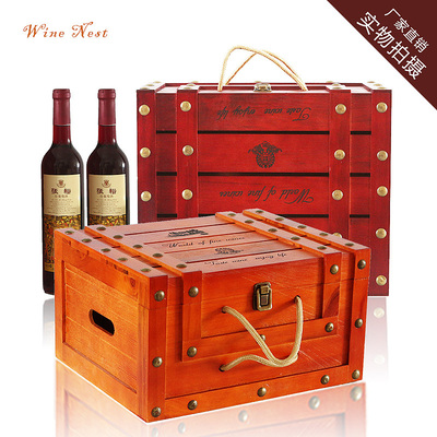 匠心獨運，品味臻藏——淘寶木質紅酒盒，讓每一瓶紅酒都成為藝術品